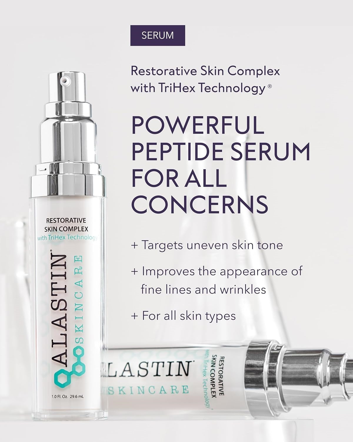 ALASTIN Skincare Restorative Skin Complex Anti-Aging Face Serum (1 oz)
